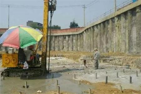 涿州注浆钢花管施工案例